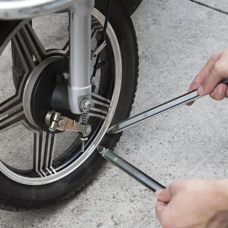 1pcs Tyre Crowbar Motorcycle Tire Lever Changer Rim Protector Carbon High Tools Car Pry Tool Repair Steel Skid Plate Tire