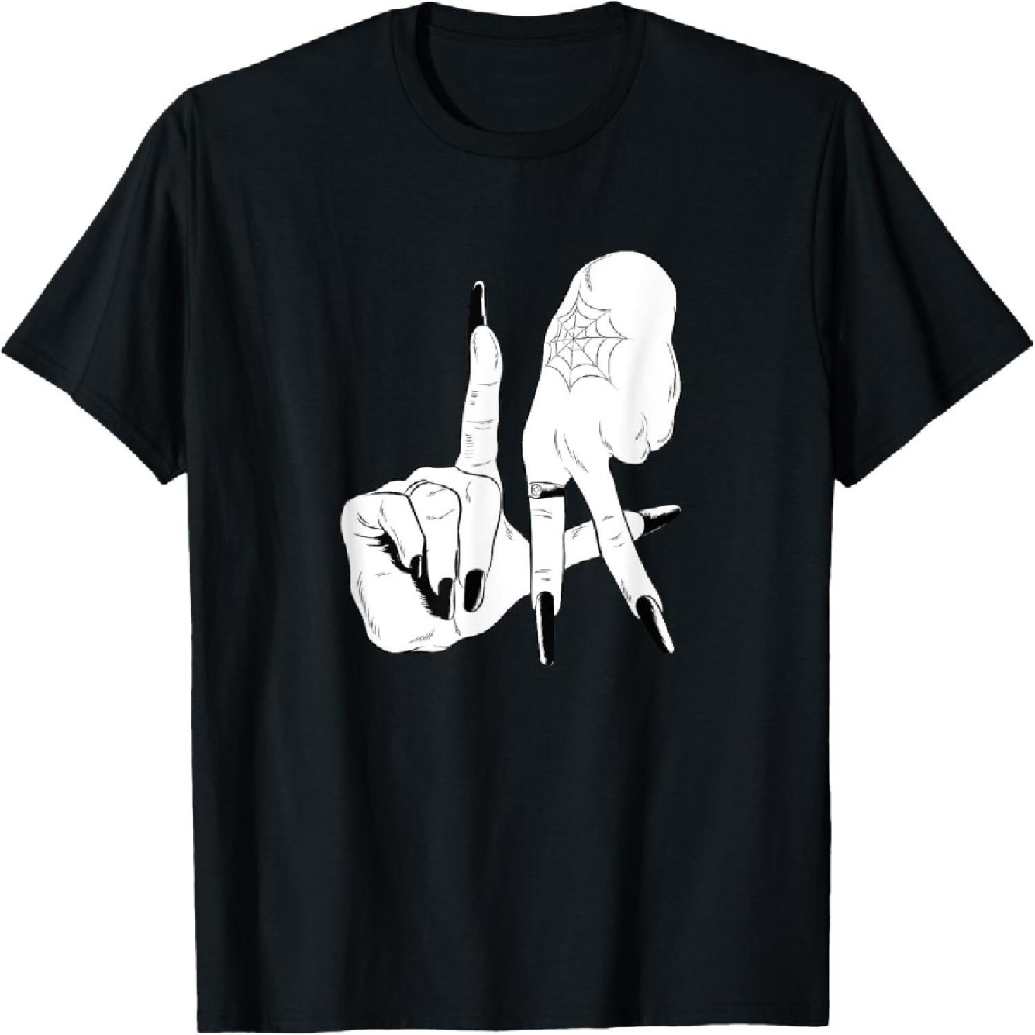Los Angeles Hands Cool LA Witch Hand Sign Halloween T-Shirt XXXXXL разноцветный