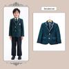 British Style Spring/Autumn Three-Piece Kindergarten & Primary School Uniform Set