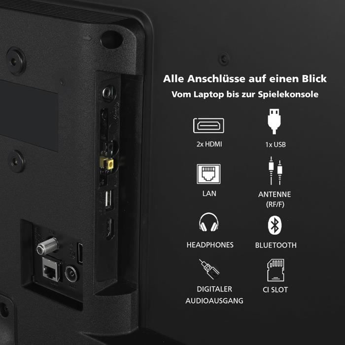 Televizor - Toshiba - 32WV3E63DAZ - 80 cm - WXGA - HDR - Trojitý tuner