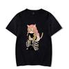 Nueva Camiseta Anime Caliente Dibujos Animados Kanroji Mitsuri Iguro Obanai Moda Mujer Hombre Verano Camiseta Casual Manga Corta de Pareja