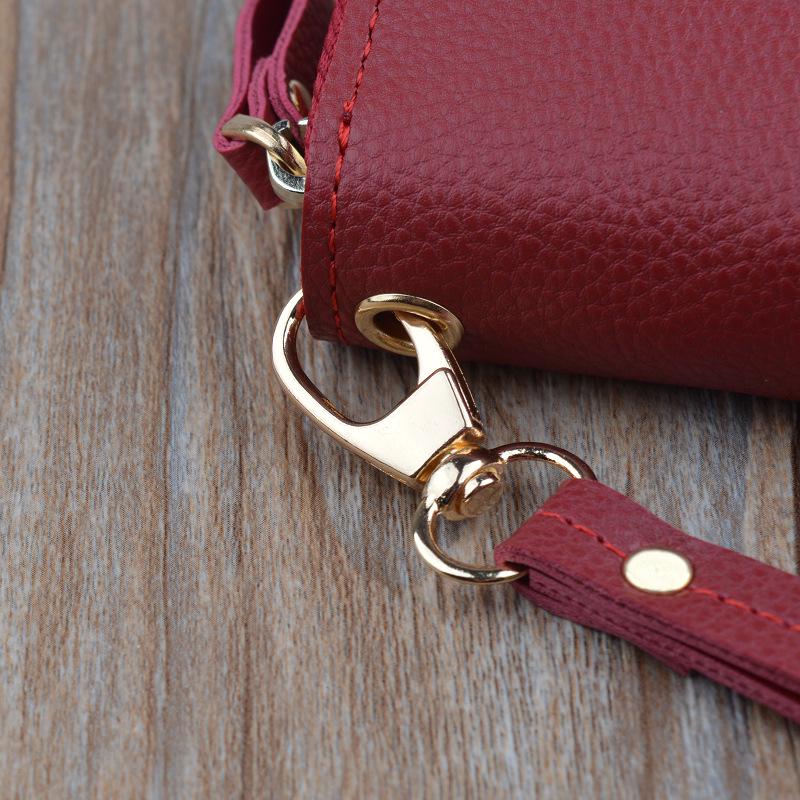 Hot Selling Women's Large Capacity Dual Zipper Long Clutch Wallet Simple High-capacity Double Layer Wallet Mobile Phone Bags
