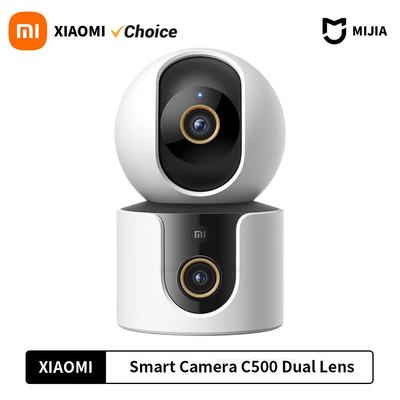 Xiaomi C500 Chytrá kamera Duální objektiv PTZ 360° Detekce zvířat a obličeje 4 miliony pixelů Plnobarevné noční vidění WiFi 6 Pro aplikaci MiHome