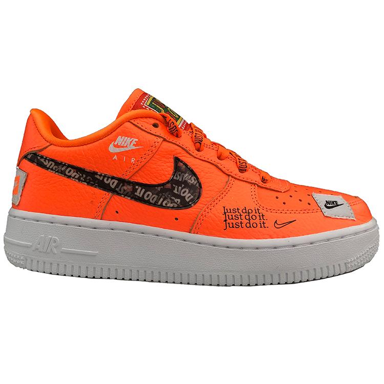 Nike Air Force 1 Low Just Do It Pack Orange GS AO3977-800