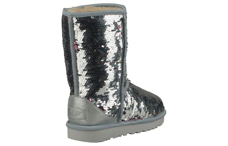 UGG Classic Short Sequin 'Silver' Women's 1094982-SLVR