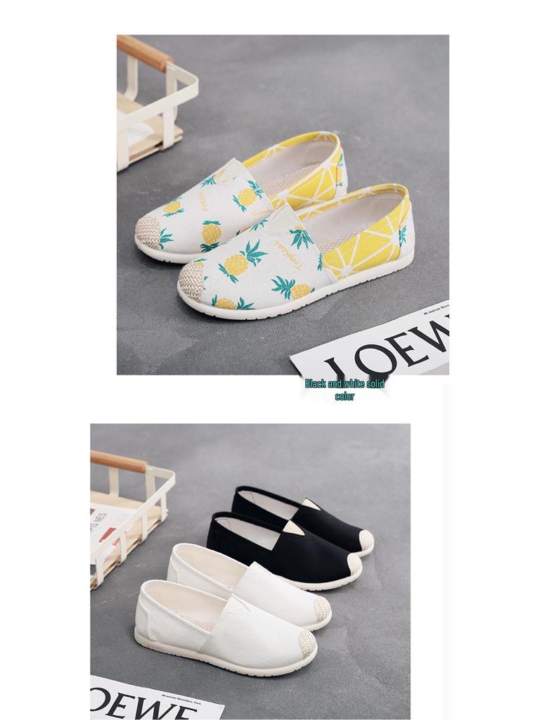 2025 Spring & Fall Women's Canvas Shoes: Breathable, Non-Slip, Soft Sole Casuals for Middle-Aged & Elderly