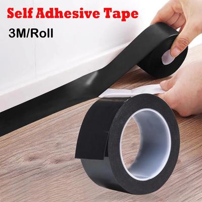 Schwarz Stark Selbstklebend Anti-Schimmel Dichtband Küchenspüle Badezimmer Dusche Wandaufkleber Wasserdichtes Band Fensterfugenband