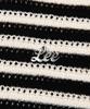 LEE Women'S Scaly Stripe Knit Black