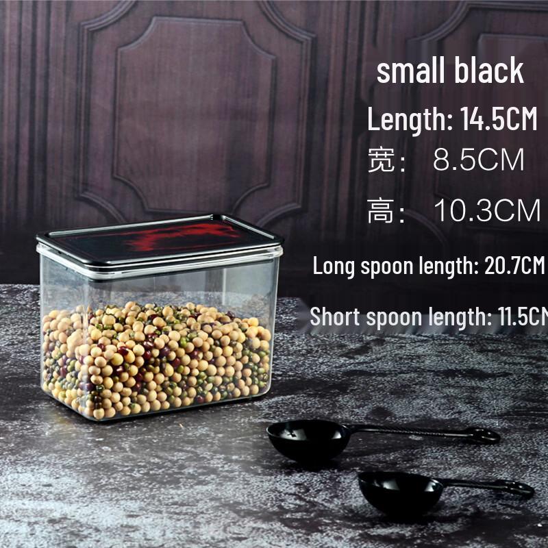 Jiemengzhe Small PC Plastic Sealed Storage Jar