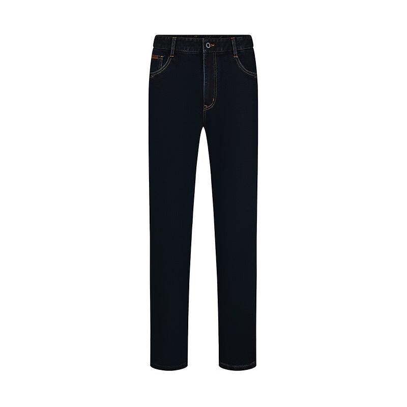 Septwolves Men's Thermal Straight-Leg Jeans