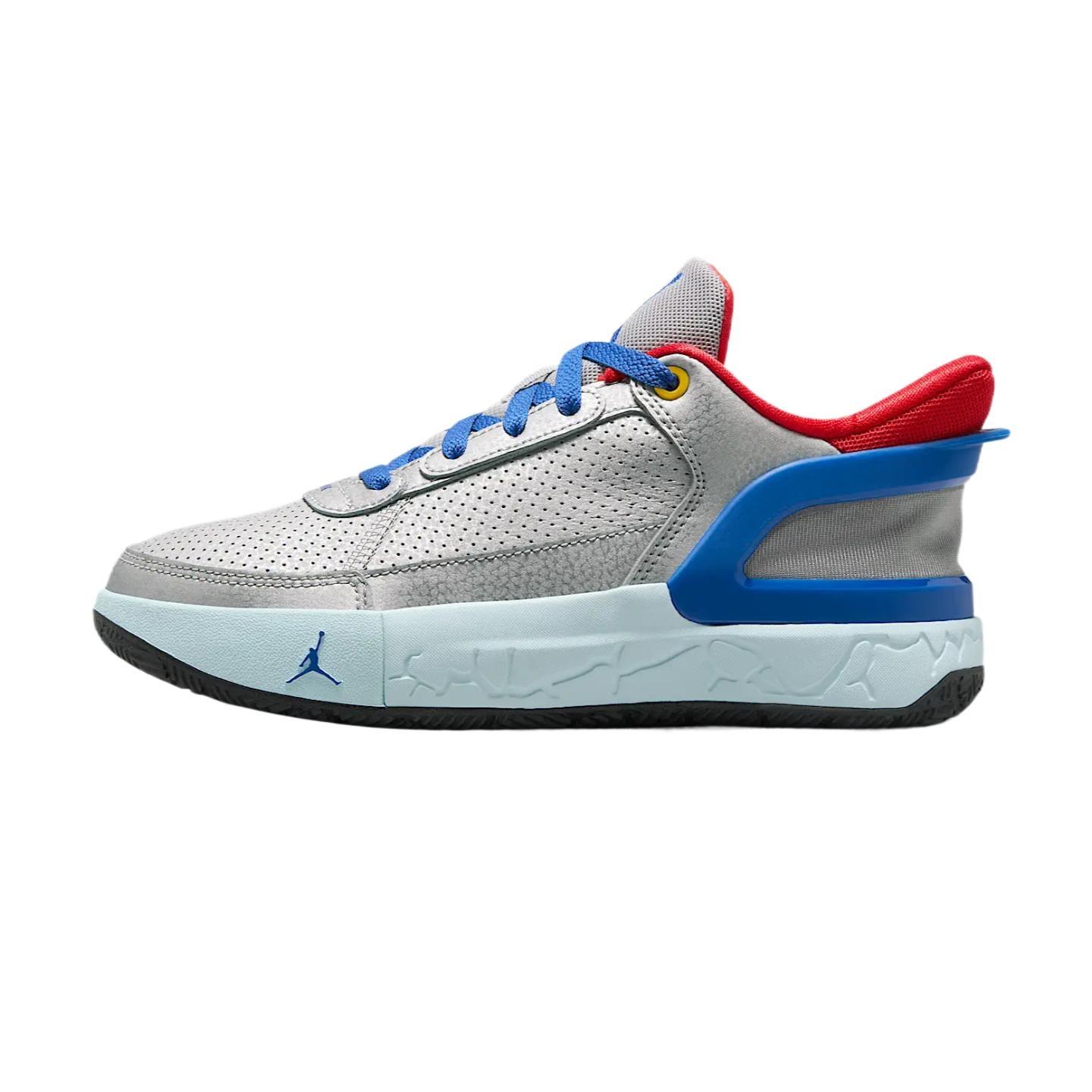 (GS) Air Jordan Day1 EO Metallic Silver Game Royal Glacier Blue Kids FQ1306-003 EU 38.5