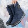 Large size winter new boots thickened couple snow boots velvet warm outdoor snow shoes cotton shoes