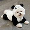 Panda Transformation Winter Dog Clothes Thick Warm Outfit for Small Dogs Corgi Teddy Bichon Cat Sizes Available In Colors