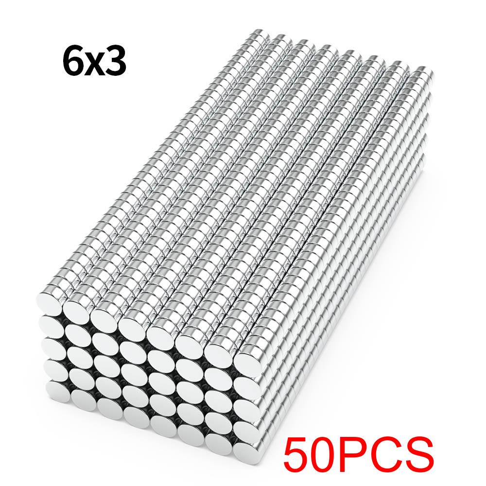 Super Strong Neodymium Magnet N35 NdfeB Permanent Magnetic imanes Round Powerful Magnets Refrigerator Magnet 4x1.5 4x2 5x1 6x2