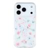 For iPhone 17 Pro Case Glitter Flower Epoxy Shockproof Phone Cover