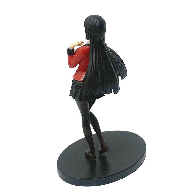 17cm Anime Figure Jabami Yumeko Action Collectible Model Toys Gift Ornaments Doll Toy PVC Articulated Poseable Detailed Movable Scale