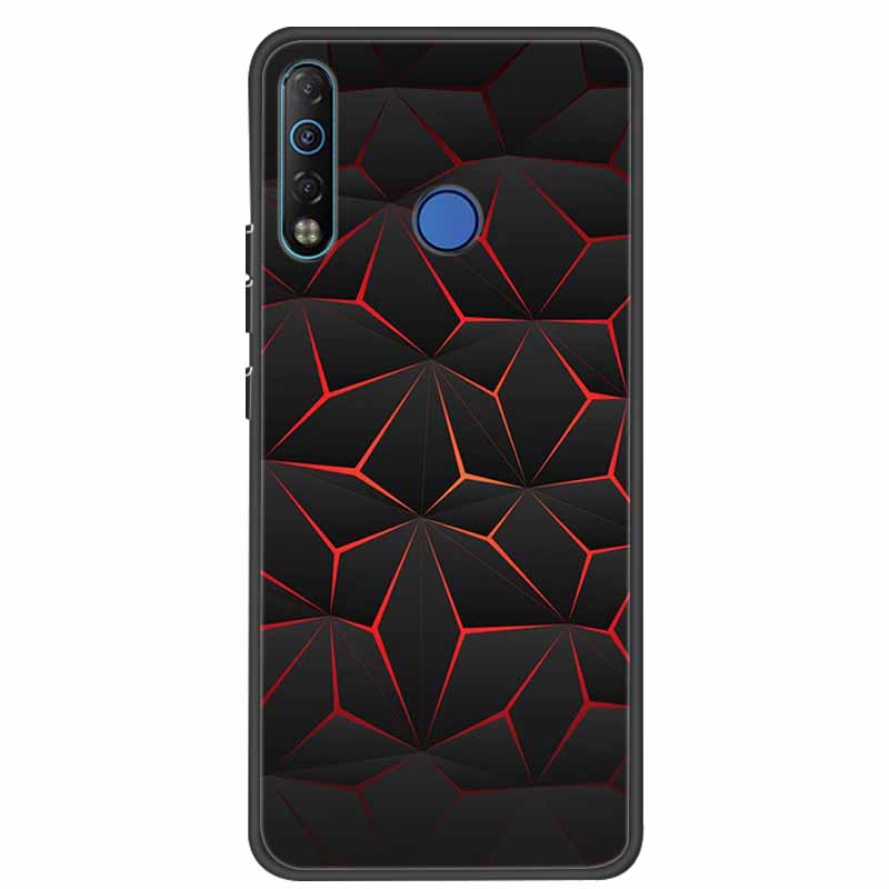 Case For TECNO Camon 12 Air Luxury Silicone Soft Shockproof TPU Back Cover for Tecno Camon 12 CC6 Case Camon12 Funda Love Coque