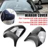 E90 E91 Černý kryt ve stylu M3 E81 E82 E87 E88 pro BMW řady 1 3 E92 E93 Vzhled M z uhlíkových vláken Kryt zpětného zrcátka Příslušenství pro auto
