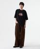 Nasttingijeubeleoldaenmi Sun Lettering Tee_Black