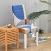 Stretchy Printing Chair Cover For Living Room Machine Washable Backrest Chair Seat Protective Covers Chair Slipcovers Restaurant Banquet Event