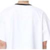 We11done Letter Pattern Printed Short Sleeve T-Shirt Unisex T-Shirts White WD-TT3-21-510-U-WH