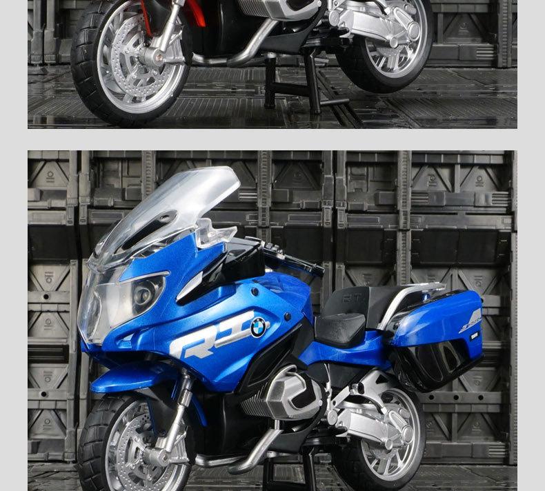 Caipo 31494 R1250RT Motorcycle Model Ornament Toy for Boys