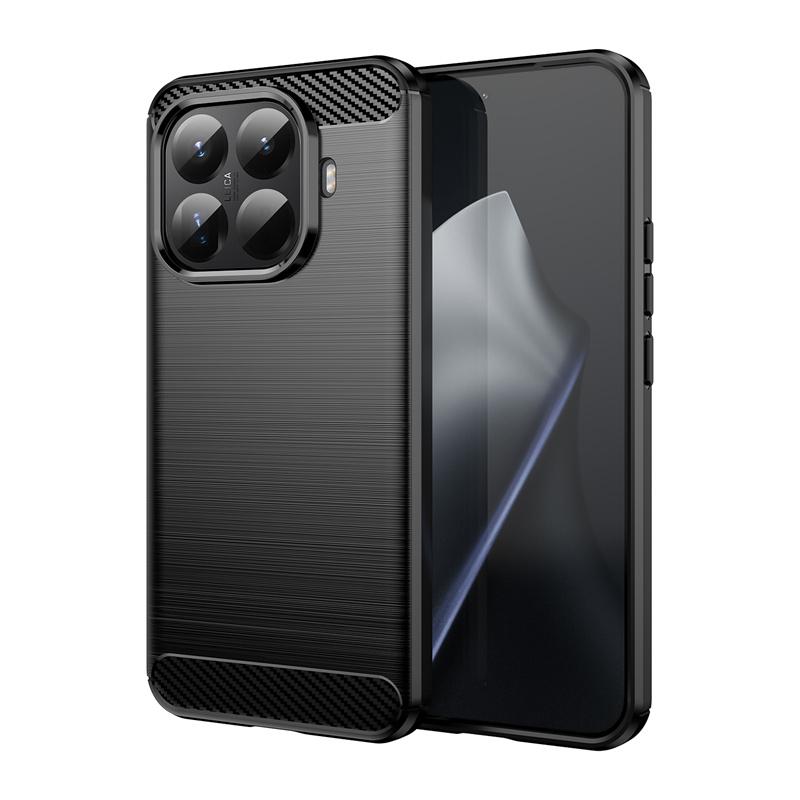 

Гибкий чехол из ТПУ для Xiaomi 15T Pro Mi 15T 5G Защитная крышка Противоударная рамка Coque Capa Fundas Xiaomi 15T чёрный