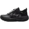 Li Ning Kids Outdoor Synthetic Leather Comfortable Versatile Non-Slip Wear-Resistant Low-Top Casual Shoes Kids Casual Shoes Black YKEU006-3