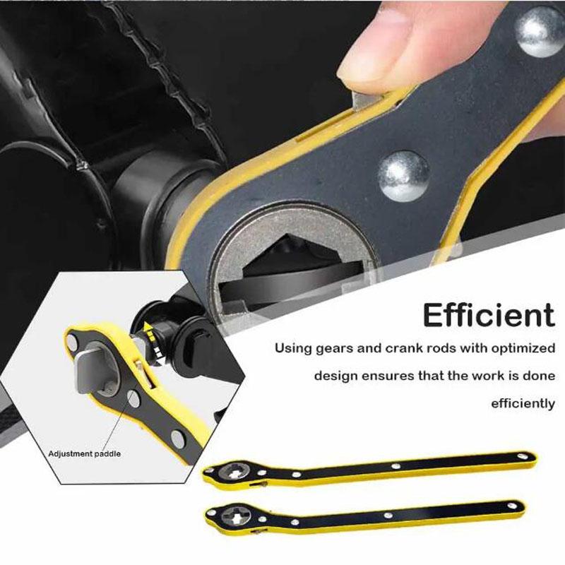 Car Mounted Small Car Universal Crank Handle Accessories with CAR Tools Car Jack Handle Lever Labor-saving Wrench Tool