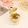 Vintage Style Tiny Horse Ornamental Container With Hand Painted Details Suits Bedroom Decors Jewelry Organizers