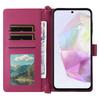 For Samsung Galaxy A26 5G Wallet Case with Shoulder/Wrist Strap Leather Phone Cover Stand