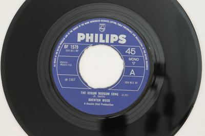 7-Zoll-Schallplatte BRENTON WOOD - The Oogum Boogum Song BF1579 Philips 1967 UK Soul/Funk Gebraucht