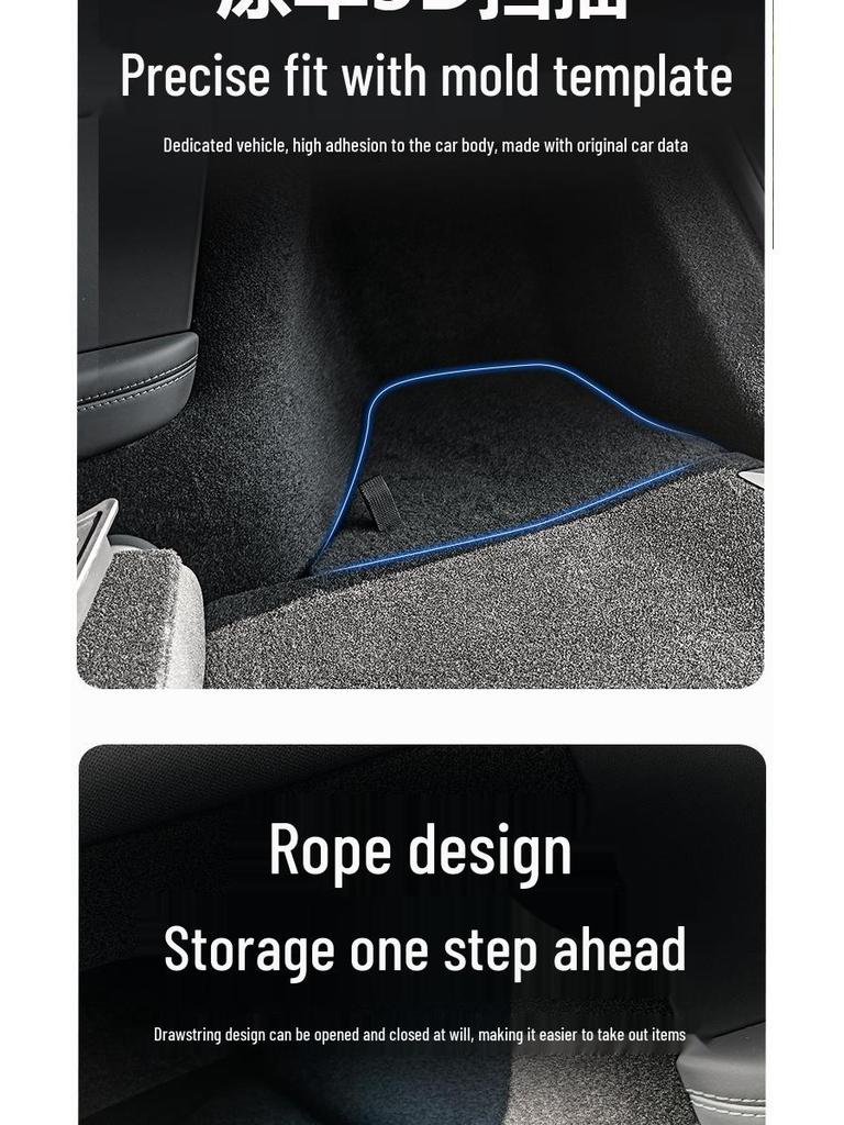 Tesla Model Y/YL Trunk Side Storage Organizer Accessories