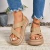 Fashion Women's Wedge Sandals NEW Summer New Fashion Casual Comfortable Peep Toe Platform Sandals Elegant Women Heels