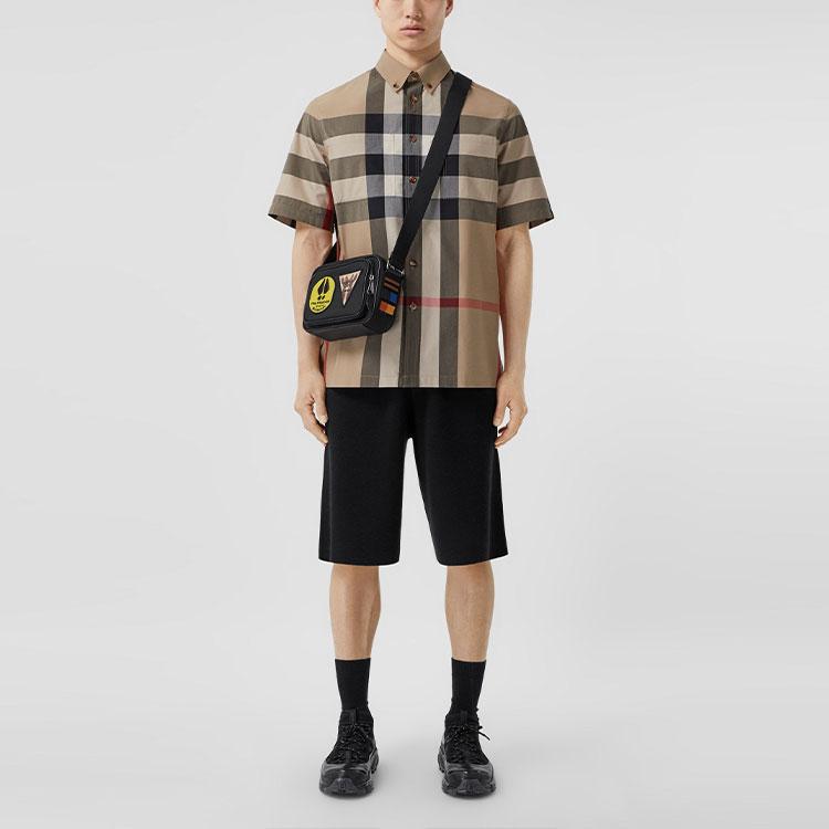 Burberry Thames Large Check Short Sleeve Shirt 80428361