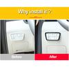 Stainless Steel Headlight Lamp Switch Frame Cover For Hyundai Tucson NX4    2024 Cover Trim Car Styling Accessories