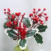 Red Berry Stems for Crafting & Christmas Decorations - DIY Wedding & Home Decor