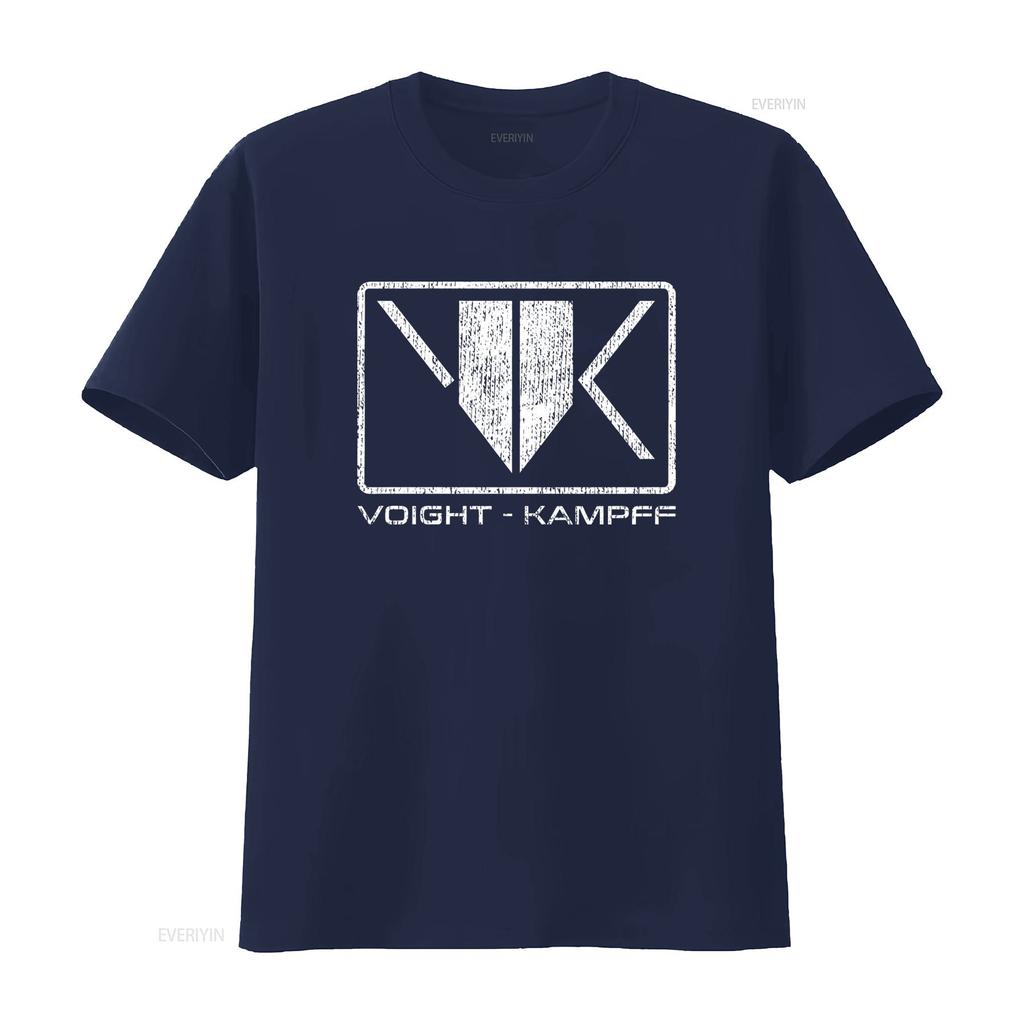 VOIGHT KAMPFF Cotton T Shirt Stylish Design vintage Washed Breathable Comfortable Casual Slightly Unisex graphic