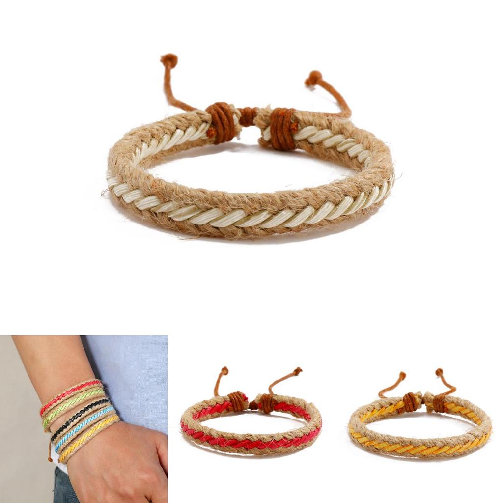 European And American Style Leather Bracelet Retro Bohemian Design Nature-inspired