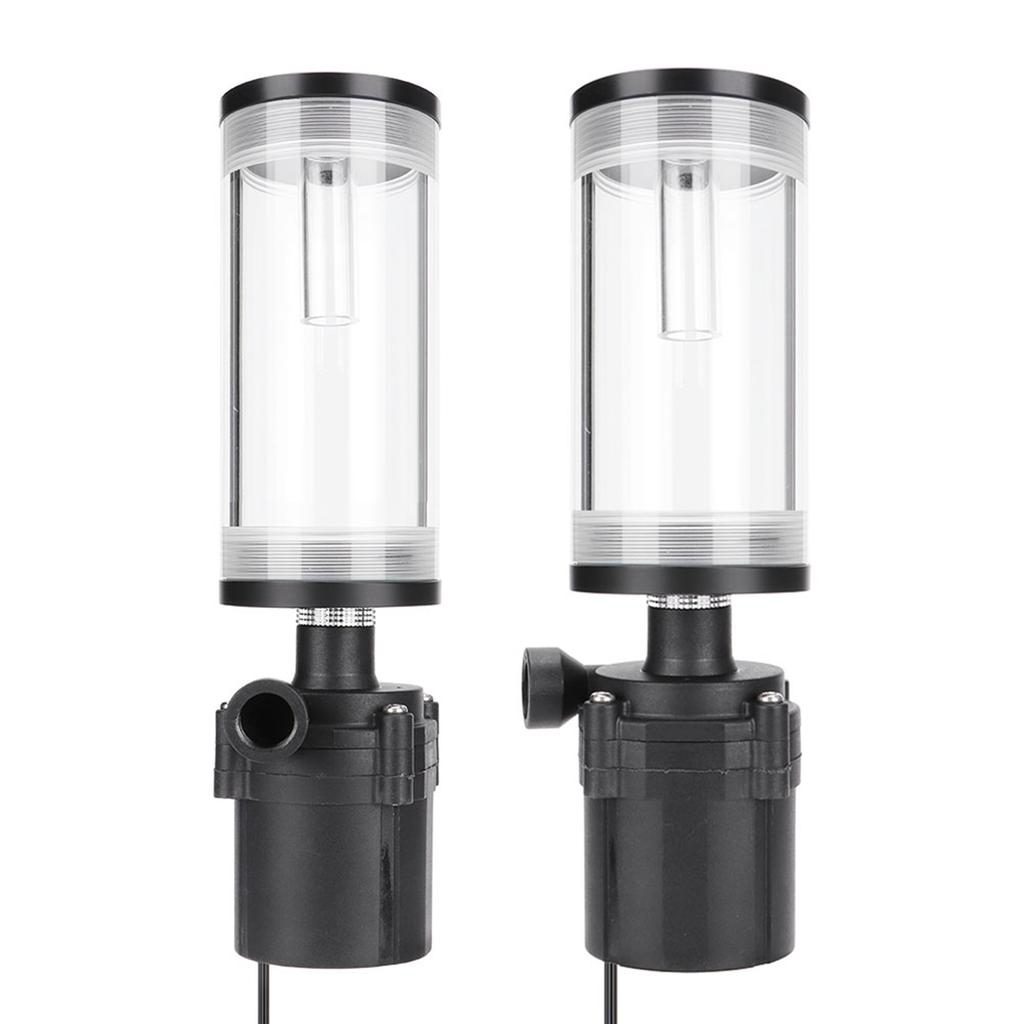 CPU Cooling Cylinder Pump System Leakproof Insulating Water Cooling Tank for Computer PC