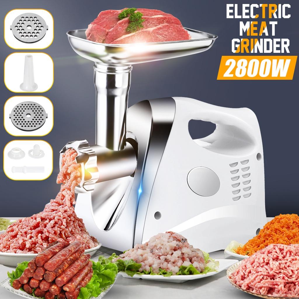 2800W 220V Sausage Making Machine Electric Meat Grinder Chopper Home Sausage Stuffer Meat Mincer Food Processor