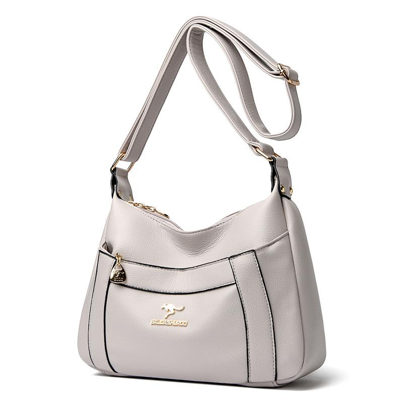 

Женская сумка на плечо из искусственной кожи, сумка кроссбоди, роскошная однотонная сумка на плечо с клапаном, красная