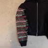 Unisex Streetwear Hooded Zip-Up Sweatshirt With 3D Letter Print Oversized Fit Thick Warm Pullover Men Women 2025