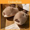 Cotton Slippers Women Winter Plush Nonslip Indoor Outdoor For Cozy Home Use