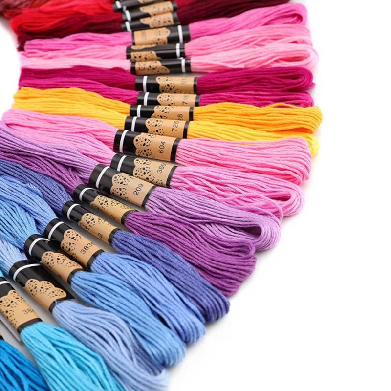 100/50 Anchor Similar DMC Cross Stitch Cotton Embroidery Thread Floss Sewing Skeins Craft Hogard