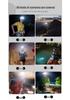 Rechargeable Motion Sensor COB Headlamp - Dual Light for Night Running, Camping, and Outdoor Use