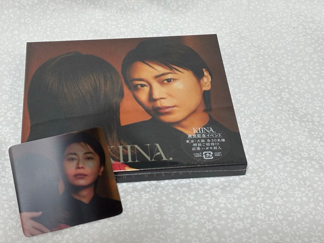 

[USED] KINA Kiyoshi Hikawa CD disc novelty card