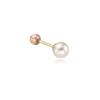 [Basic] Pearl 10K/14K Gold Piercing 3, 4, 5, 6MM (4 Styles)