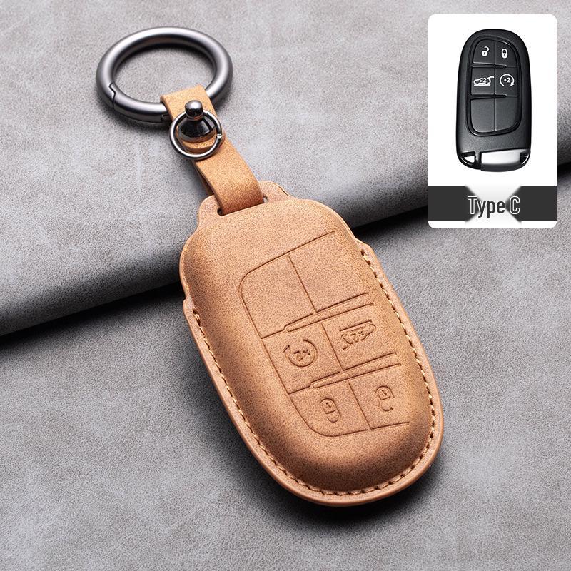 Jeep Compass & Grand Cherokee Key Case Shell with Buckle