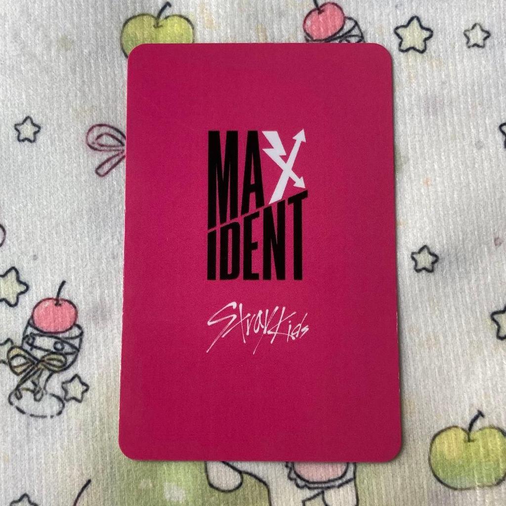 [USED] Hyunjin Public Broadcast StrayKids MAXIDENT Stray Kids Sanok Trading Card